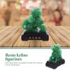 Lucky Pendulum Home Accessories Tabletop Kylin Ornament feng Shui Lion Mini feng Shui Decoration mininature Figurine Kylin Statues Pegasus Office Kirin Resin Number view 4