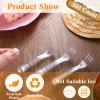 Skylety 500 Pcs Plastic Mini Forks 3.7 x 0.6 Inch Tiny Small Disposable Appetizer Cocktail Tasting Forks Utensils for Fruit Dessert Cakes Serving Supply(Clear) view 4
