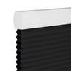 Sulugood Blackout Cellular Shades Cordless Room Darkening Cellular Blinds Thermal Insulated Honeycomb Blinds for Windows, Black, 23.5" W x 56" H view 3