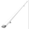 ALDEPO Grab Bars Wooden Banister Handrail with Stainless Steel Bracket, Exterior/Interior/Home/Kindergarten Staircase Handrails, Children's/Elderly Anti-Slip Grab Bar/White/0.5M (Color : Light Green, view 1