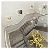 ALDEPO Grab Bars White Against The Wall Interior Step Handrail, Elderly Non-Slip Wood Stairs Grab Bar with Complete Kit, 1.6-20Ft, Outside/Garden/Loft/Ramp Banister Handrails/1.8M (Color : 0.5m) view 3