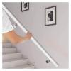 ALDEPO Grab Bars White Against The Wall Interior Step Handrail, Elderly Non-Slip Wood Stairs Grab Bar with Complete Kit, 1.6-20Ft, Outside/Garden/Loft/Ramp Banister Handrails/1.8M (Color : 4.2m) view 2