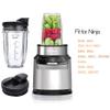 18OZ Replacement Cups Compatible with Ninja Nutri BN401, SS101, BN400, BN800, BN801, SS351, SS151 TWISTi DUO Blender, with Upgraded Sip and Seal Lids- Convenient to Drink Directly.(2 Pack) view 2