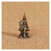 ALDEPO Sculpture Tabletop Brass Statue Sculpture Handicraft Bust Handmade Sculptures Copper Clad Guanyin Buddha Pendant Ornament Retro Brass Car Key Chain Ring Hanging view 1
