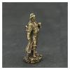 ALDEPO Sculpture Tabletop Brass Statue Sculpture Handicraft Bust Handmade Sculptures Brass Guan Gong Home Decor Copper God of Wealth Guan Erye Buddha view 3
