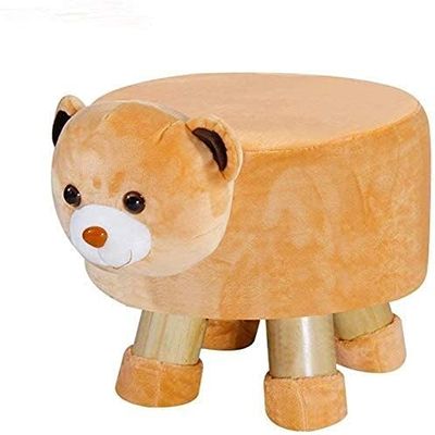 Footstool Shoe Changing Stool Adult Stool Detachable and Washable Stool Cartoon Animal Stool Padded Foot Pad Suitable for Rest Tired Feet