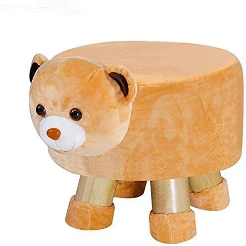 Footstool Shoe Changing Stool Adult Stool Detachable and Washable Stool Cartoon Animal Stool Padded Foot Pad Suitable for Rest Tired Feet