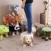 Footstool Shoe Changing Stool Adult Stool Detachable and Washable Stool Cartoon Animal Stool Padded Foot Pad Suitable for Rest Tired Feet view 4