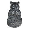 1 Pcs Of Buddha Cat Statue Meditating Zen Cat Figurine Cat Memorial Or Spiritual Decor view 1