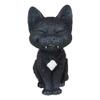 1 Pcs Of Sinister TeeHee Pets Grinning Black Cat Figurine 4"Tall Wild Kitten Statue view 1