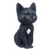 1 Pcs Of Sinister TeeHee Pets Grinning Black Cat Figurine 4"Tall Wild Kitten Statue view 3