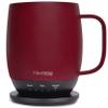 Nextmug - Temperature-Controlled, Self-Heating Coffee Mug (Burgundy - 14 oz.) view 1