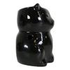 1 Pcs Of Black Cat Ceramic Oil Burner Diffuser Home Decor view 3