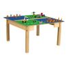 Contender Time-2-Play Kids Activity Play Table, Compatible with Lego Bricks, Extra Sturdy Birch Plywood, 35" W X 31" D, Blue & Green, 18" Legs for Ages 2-4 view 3