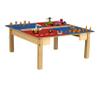 Time-2-Play Kids Activity Play Table, Compatible with Lego Bricks, Extra Sturdy Birch Plywood, 35" W X 31" D, Red & Blue, 14" Legs for Toddlers view 3