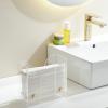 Paper Towel Dispenser Countertop Acrylic: Clear Paper Towel Holder Napkin Holder - Folded Guest Towel Storage - Suitable for Z-fold, C-fold or Multi-Fold Paper Towels view 3