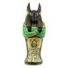 1 Pcs Of Ancient Egyptian God Anubis Sarcophagus Coffin With Mummy Figurine 5"H Decor Box view 4