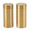 2Pcs Gold Jar, Airtight Seasoning Bottle with Top Rotatable Shaker Seasoning Bottles Container Bottles for Salt Sugar Paprika view 1