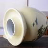 QPZK Traditional Chinese Porcelain Pickle Jar, Natural Ceramic Fermentation Crock Pickling Pot,Fermenting Jar with Water Seal Airlock Lid Stoneware Fermenter for Sauerkra 3.5KG view 4