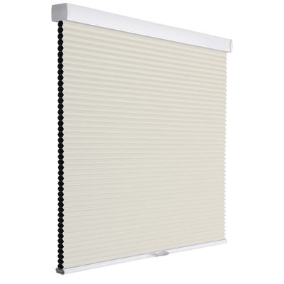 HOTSOON Cordless Cellular Shades Blackout Honeycomb Blinds for Windows Pull Down Room Darkening Cellular Blinds Thermal Insulated Windows Shades for Home Bedroom Office Door,Beige,20.5" W x 39" H