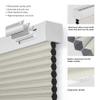 HOTSOON Cordless Cellular Shades Blackout Honeycomb Blinds for Windows Pull Down Room Darkening Cellular Blinds Thermal Insulated Windows Shades for Home Bedroom Office Door,Beige,20.5" W x 39" H view 2