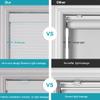 HOTSOON Cordless Cellular Shades Blackout Honeycomb Blinds for Windows Pull Down Room Darkening Cellular Blinds Thermal Insulated Windows Shades for Home Bedroom Office Door,Beige,20.5" W x 39" H view 3
