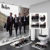 Bathroom 4 Pieces Set Beatles Shower Curtain, Toilet Lid Cover and Bath Mat, Non-Slip Rugs, Durable and Waterproof, for Bathroom Decor Set, 72" x 72" view 1
