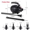 FIERRG Power Pumps Portable Air Pump Electric 600W Air Injector 220V Inflatable Pump for Home Outdoor Air Bed Mattress Pump Accessories view 2