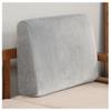 Sofa backrest Soft Headboard Pillow Durable Backrest Reading Pillow in Bed Rest Large Back Cushion Upholstered Pads for Sofa Cushion and Office Chair ( Color : Gray , Size : 60X50X8cm ) view 1