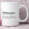 Bibliosmia Definition Typography Coffee Cups Bibliosmia Definition Coffee Mug Inspirational Mug 11oz Bibliosmia Tea Cup Ceramic Mug Gift for Best Friend Mom Dad Sister Teacher view 3