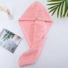 MILLTO Household Double-Layer Thickened Dry Hair Cap Bathroom Absorbent Quick-Drying Towel Size 26.7 * 9.8 inches view 4