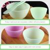Beavorty 5Pcs Silicone Mask Mixing Bowls for Skincare Diy Facial Mask Application Lightweight Easy Clean Versatile Esthetician Tool for Home Travel view 4