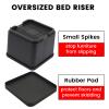 MYMULIKE Bed Risers Oversized, 4 Inch Heavy Duty Furniture Risers Support Up to 6000lbs, Adjustable 8 Inch Bed Raising Blocks, Bed Lifts for College Dorm Rooms, Couches, Tables, Desks view 3