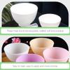 Beavorty Silicone Mask Mixing Bowl Set 5Pcs Facial Mask Diy Bowls for Skincare Lightweight and Portable Silicone Cosmetic Bowls for Home and Travel Easy to Clean and Use 4.05X4.05X2.79In view 2