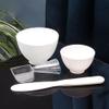 Beavorty Silicone Mask Mixing Bowl Set 5Pcs Facial Mask Diy Bowls for Skincare Lightweight and Portable Silicone Cosmetic Bowls for Home and Travel Easy to Clean and Use 4.05X4.05X2.79In view 3