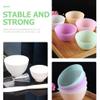 Beavorty Silicone Mask Mixing Bowl Set 5Pcs Facial Mask Diy Bowls for Skincare Lightweight and Portable Silicone Cosmetic Bowls for Home and Travel Easy to Clean and Use 4.05X4.05X2.79In view 4