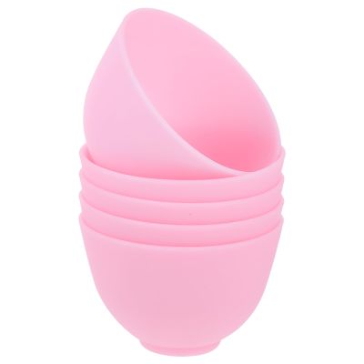 Beavorty Facial Mask Mixing Bowl Silicone Diy Skin Care Mixing Bowl 4 Inch for Home Spa Salon Beauty Tools