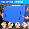 California King Mattress Bag for Moving and Storage, Heavy Duty Tarp Waterproof Cali King Size Bed Mattress Cover, Zippered Mattress Protector with 8 Strong Carrying Handles, 86 L x 75 W x 15 D view 2