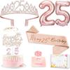 Awfrky 25th Birthday Decorations for Her Women view 1
