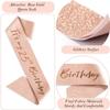 Awfrky 25th Birthday Decorations for Her Women view 4