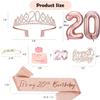 Awfrky 20th Birthday Decorations for Women view 3