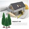 HANABASS 45pcs Artificial Pine Tree Model for Landscape Scenery Fake Trees for Home Decoration Miniature Pine for Crafting and Architectural Models view 3