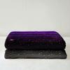Erosebridal Purple Geometric Stars Twin Size Modern Heavyweight Microfiber Twin Blanket Gradient Galaxy Stars Throw Blanket for Home, Outdoors, Camping view 3