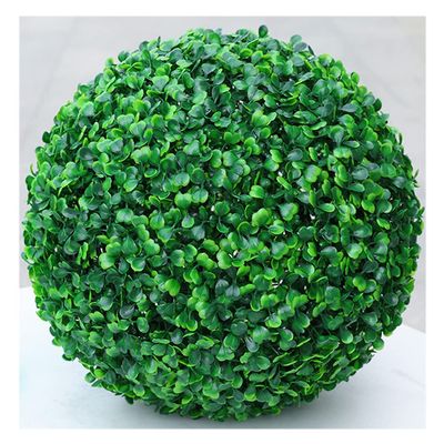 Artificial Plant Ball Round Boxwood Hanging Plant Indoor Outdoor Home Wedding Party Hotel Front Porch Potted Plant Decoration 23CM