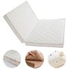 LZTENRETO Firm Coir Mattress, 3E Coconut Coir Mattress Pad, Quiet Coconut Palm Mattress, Thick Coir Mattress Pad in 6cm,9cm,11cm, Foldable (White-A,Full 3.5") view 1