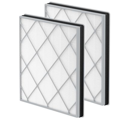 HE401 Filter for Shark Air Purifi-er 4, Compatible with Shark HE401 HE402 HE405 HE400, 3-in-1 Filtration for Shark HE400 with Air Purifi-er 4, #HE4FKPET, 2 Pack