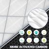 HE401 Filter for Shark Air Purifi-er 4, Compatible with Shark HE401 HE402 HE405 HE400, 3-in-1 Filtration for Shark HE400 with Air Purifi-er 4, #HE4FKPET, 2 Pack view 4