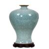 AMITVA Chinese Ceramic vase White Large Chinese vase Porcelain Flower vase Chinese Antique Ceramic vases Traditional Decorative Vase-G view 1