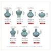 AMITVA Chinese Ceramic vase White Large Chinese vase Porcelain Flower vase Chinese Antique Ceramic vases Traditional Decorative Vase-G view 4