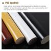 ALDEPO Grab Bars PVC Round Anti-Skid Handrails for Stairs, Children's Elderly Disabled Safety Auxiliary Grab Bar with Gold End Caps & Brackets, 1M/1.1M/1.2M/1.3M/1.4M/1.5M Long/White/5M/4.9Ft (Color view 2